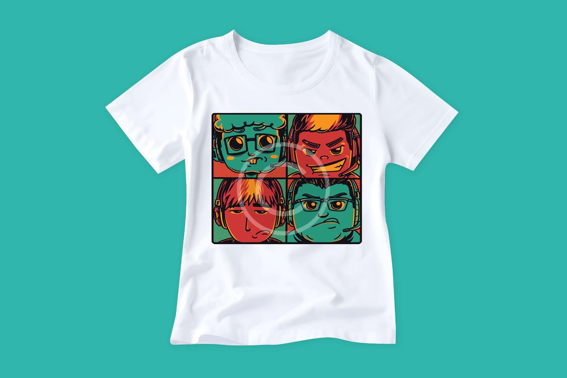 Camiseta amigos geek