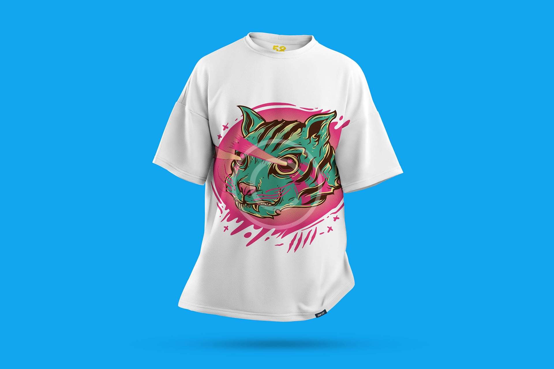 Camiseta cabeça de Tigre