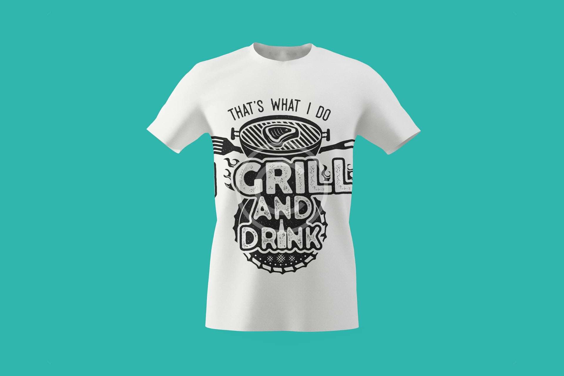 Camiseta gosto de churrasco