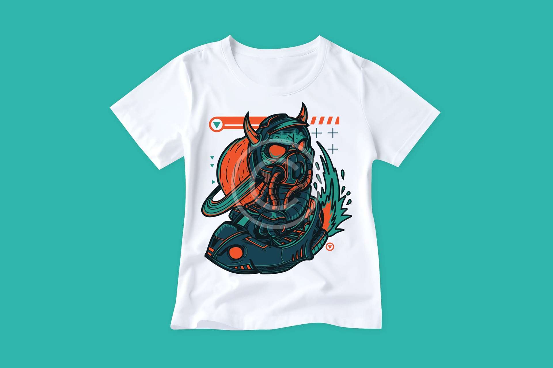 Camiseta de motociclista