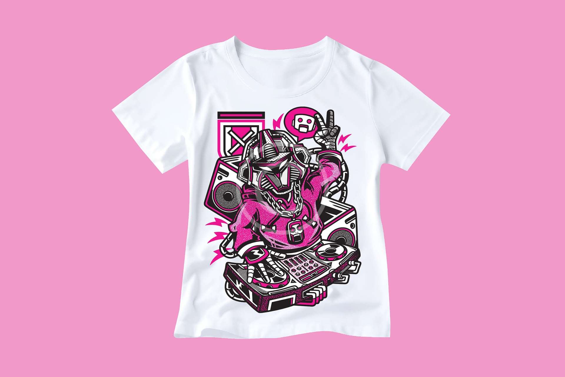 Camiseta festa rave