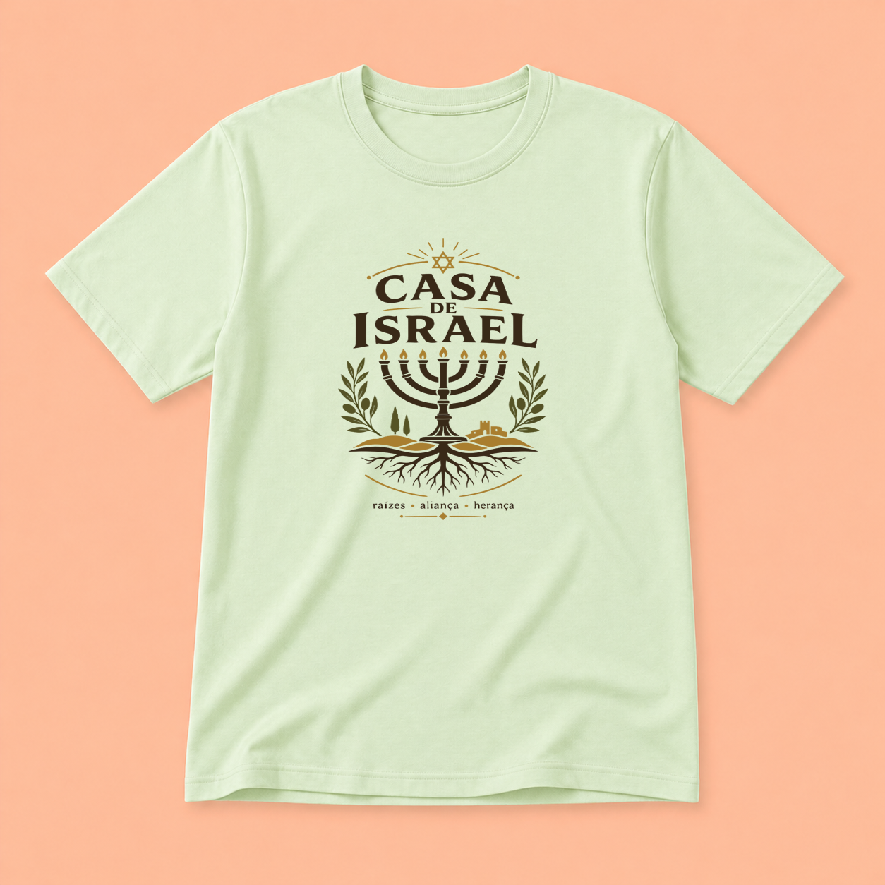 Camiseta Casa de Israel — Coleção Identidade - Imagem 2